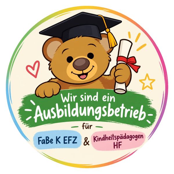 Wir sind ein Ausbildungsbetrieb für FaBe K EFZ & Kindheitspädagogen HF